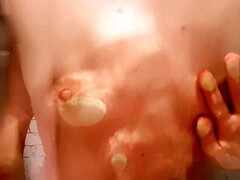 18 años, Amateur, Cuarto de baño, Pareja, Desnudo, Ducha, Voyeur