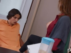 茶髪の, チン, バック, 手コキする, オマンコ, ショートヘア, スペイン人, タトゥー