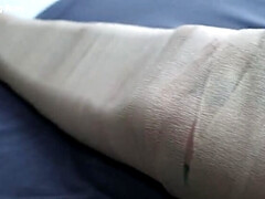 Americano, Amarrada, Extremo, Fetiche, Hd, Casero, Calcetines, Atada