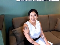 Asiatique, Cul, Gros cul, Sucer une bite, Seins naturels, Chatte, Chevaucher, Rasée