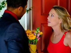 Cul, Sucer une bite, En levrette, Interracial, Léchez, Chatte, Rasée, Dénudage