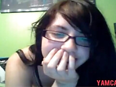 18, 茶髪の, Hd, オナニー, 一人, ティーン, オッパイの