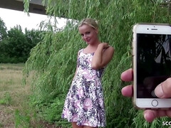 Enthousiasteling, Grote lul, Blond, Pijpbeurt, Lul, Duits, Geld, Realiteit