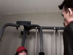 Teen Babysitter Takes A Big Old Cock