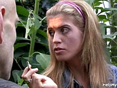 Leie, Grosser schwanz, Blondine, Blasen, Hardcore, Im freien, Reiten, Jungendliche (18+)