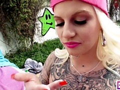 Anaal, Blond, Pijpbeurt, Sperma shot, Dik, Kokhalzen, Gapende, Hd