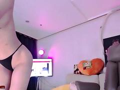 Азиатки, Красотки, Большие сиськи, Кореянки, Белье, Соло, Сиськи, Вебкамера