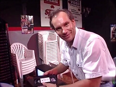 デカ尻, ブロンド, フェラチオ, 茶髪の, チン, ハードコア, オージー, ヴィンテージ