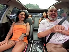 Amateur, Negro, Brasileñas, Coche, Primera ves, Latina, Tetas naturales, Coño
