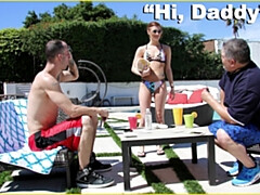 Verga grande, Papá, Hija, Hd, Pequeña, Pelirrojo, Flaco, Tetas
