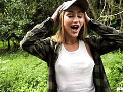 Большая жопа, Большой член, Минет, Гибкие, Натуральные сиськи, На природе, Молоденькие, Сиськи