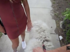 デカパイ, ドレス, 顔射, 眼鏡, 熟年, ハメ撮り, 公共, ヒモパン