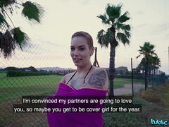 Bikini, Corridas, Polla, Europeo, Corridas faciales, Al aire libre, Perforación, Tetas