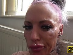 デカパイ, ブロンド, 巨乳な, エロ熟女, イマラチオ, 淫乱熟女, 現実, ストッキング