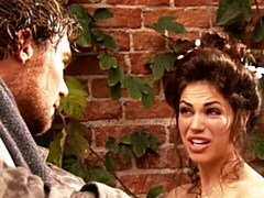 フェラチオ, 茶髪の, バック, なめる, オマンコ, シャワー, ヴィンテージ, 濡れ