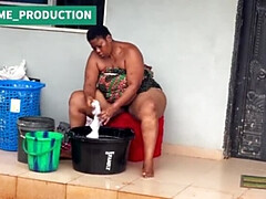 Africain, Amateur, Belle grosse femme bgf, Noire, Sucer une bite, Noir ébène, Femme au foyer, Suçant