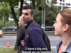 Foursome in sauna with russian girls: Blowjob, Amateur  Babe Porn