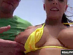 Anal, Bikini, Orgasmo, Al aire libre, Adolescente