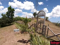 Leie, Asiatisch, Blondine, Hardcore, Hd, Im freien, Pov, Thai