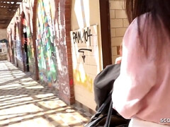 素人, 巨大クリトリス, デカチン, ドイツ人, ハードコア, アウトドア, 公共, オッパイの