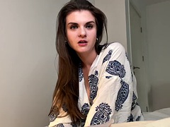 Chambre à dormir, Gros seins, Attrapée, Tir de sperme, Fétiche, Mature, Pov, Nénés