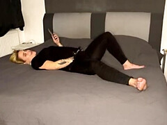 18, 美人, ブロンド, 指いじり, ドイツ人, Hd, 叫ぶ, 締まりの良い