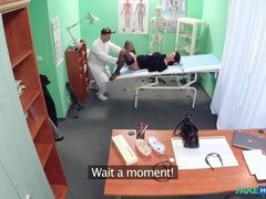 Amateur, Médecin, En levrette, Léchez, Infirmière, Bureau, Chatte, Uniforme