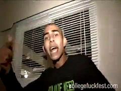 Adorable  very sexy horny blonde fucks  sucks lucky random guy s big hard cock after friend s big party: Porn