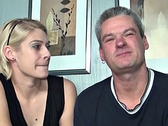 素人, ゲイ, ドイツ人, ハードコア, 淫乱熟女, 三人, オッパイの, 妻