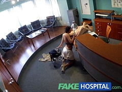 Anna Rose seduces her patient and licks her pussy in fakehospital reality