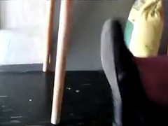 Her Pantyhose Feet Driving Me Crazy