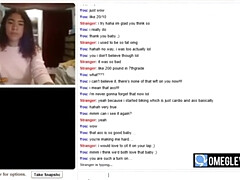 Submissive Omegle plays teen on