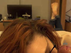 Brille, Behaart, Handjob, Lecken, Piercing, Pov, Muschi, Titten