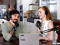 デカチン, デカパイ, 黒人, フェラチオ, バック, ハメ撮り, 赤毛, ティーン