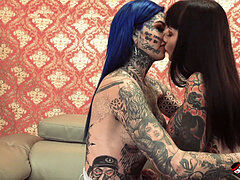 Adult toys, pussy licking, natural tits