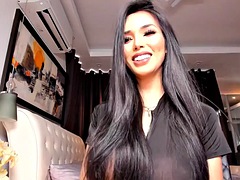 Asiático, Belleza, Verga grande, Masturbación, Transexual, Solo, Camara web
