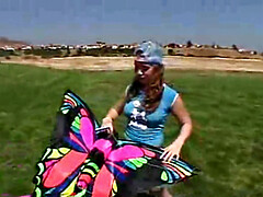 18, 素人, 指いじり, 食べ物, アウトドア, オマンコ, 一人, ティーン