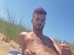 Leie, Spermaladung, Schwul, Handjob, Hardcore, Masturbation, Öffentlich, Solo