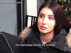 バック, ハードコア, Hd, 自家製, ジーンズ, お金, ロシア人, ティーン