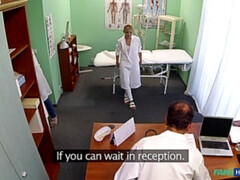 Enthousiasteling, Sperma shot, Arts, Hondjeshouding, Vingeren, Kantoor, Kut duiken, Trio