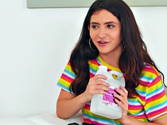 Grote mammen, Gevangen, Vriendin, Zoenen, Lesbisch, Masseren, Olie, Trio