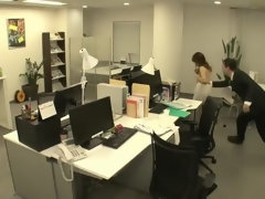 Asiático, Mamada, Consolador, Grupo, Hd, Japonés, Oficina, Medias largas