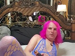 Amateur, Anal, Fetichismo travestista, Sexo duro, Solo, Tetas, Juguetes, Vibrador