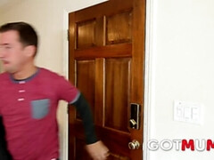 Grote lul, Grote mammen, Hd, Moeder die ik wil neuken, Moeder, Roodharige vrouw, Ruw, Zoon