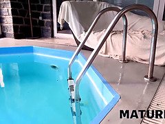Watch these horny mature blondes suck and fuck like there's no tomorrow