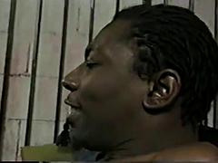 デカチン, 黒人, フェラチオ, イく瞬間, 黒人, ハードコア, 異人種間, ラティーナ
