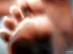 アナル, 浴室, デカ尻, 黒人, バック, ハードコア, 淫乱熟女, 濡れ