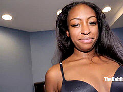 18yr stunning combined indian n black newbie kokohontas banged habi