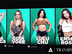 TRANSFIXED - Influencers Lola Morena, Aubrey Kate  Eva Maxim Turn Villa Shoot Into Wild DP Stream: Porn