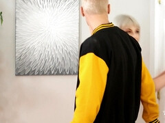 Anal, Lamer culo, Rubia, Mamada